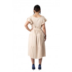 Rochie Vaporoasa Crem Joly