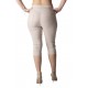 Pantaloni Dama Trei Sferturi 3/4, Crem,Masura Mare