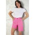 Pantaloni scurti de dama eleganti: Feminitate si rafinament in roz magenta vibrant