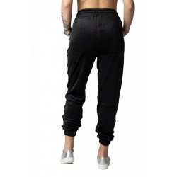 Pantaloni Trening Dama Din Catifea Negri, Sibel