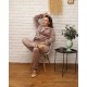 Trening Dama Maro Din Catifea Elastica Masura Mare Savannah Trening Dama Maro Din Catifea Elastica Masura Mare Savannah