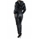 Trening Dama Negru Din Piele Ecologica Josephine Trening Dama Negru Din Piele Ecologica Josephine